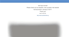 Desktop Screenshot of enroll.lauraltonhall.org